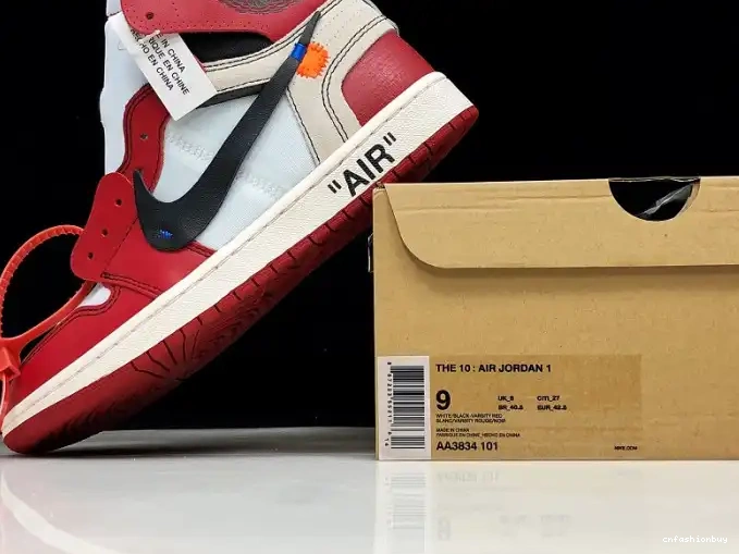 Retro AA3834-101 1 Off-White Jordan Ten Air Chicago The 0617